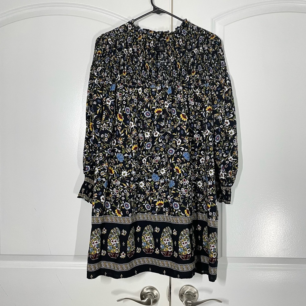 Zara Floral Babydoll Long Sleeves Dress size XS - Picture 10 of 10